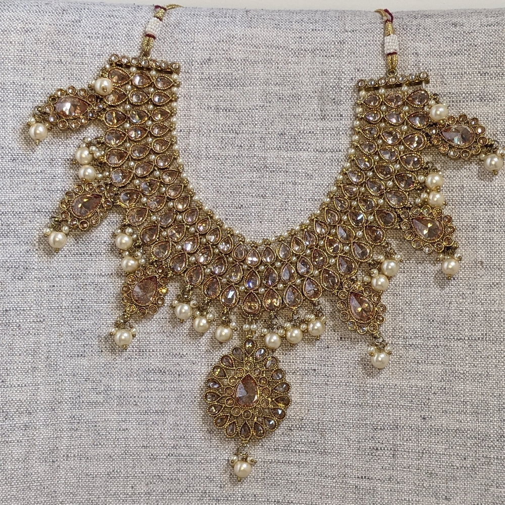 Polki bridal jewelry set